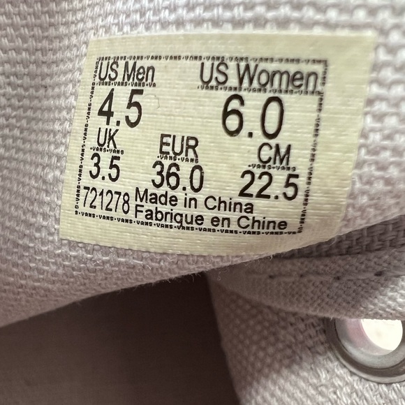 NWT Vans Old Skool Tapered Modular Sneaker W6 M4.5 EU36 Unisex - Picture 13 of 13